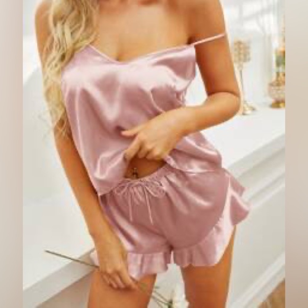 Silk pajama set